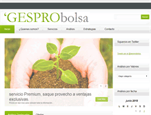 Tablet Screenshot of gesprobolsa.com